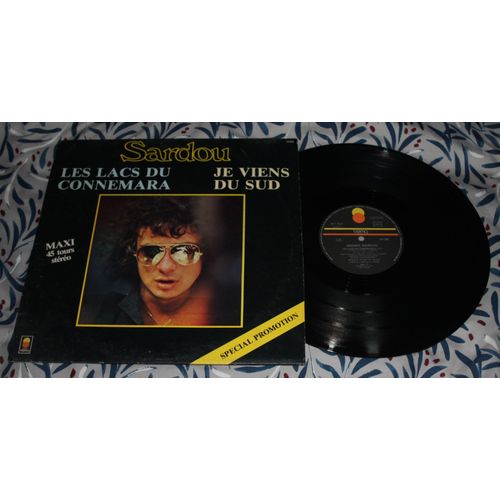 Ultra Rare Maxi 45tours Michel Sardou Les Lacs Du Connemara / Je Viens Du Sud Trema 221081