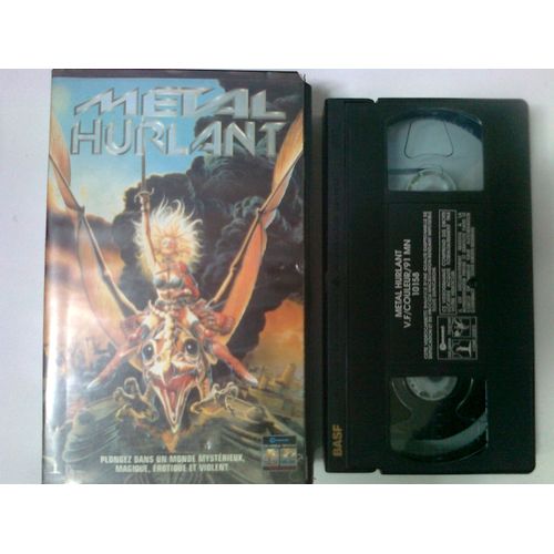 Cassette Vidéo Vhs - Métal Hurlant -  Heavy Metal