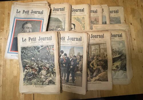 Gros Lot Du Petit Journal, Supplément Illustré, Bon État Général , Non Plié.