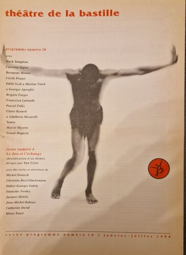 Théâtre De La Bastiqlle Revue Programme N° 16 -- Janvier -Juillet 1994