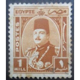Egypte N°223 Roi Farouk Oblitéré