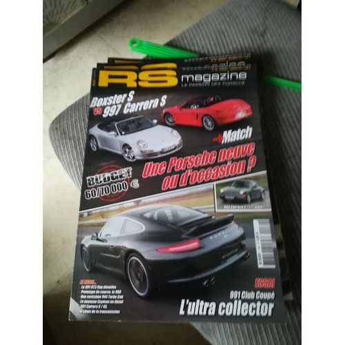Rs Magazine 139 De 2013 Porsche 908,911 Club Coupe,991 Carrera S,Carrera 4s,996 Carrera 4s,997 Carrera S Cab,Boxster S,Cayman S Phase 2,993 Carrera Look Rs,964 Carrera 2,944 Turbo Cab