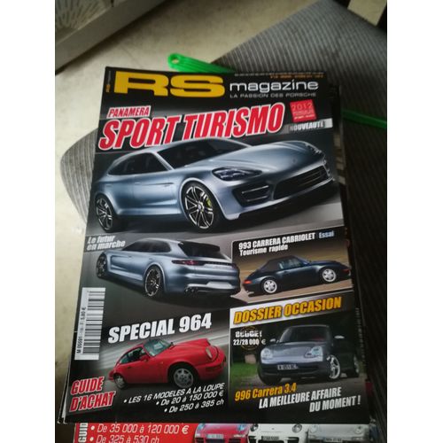 Rs Magazine 136 De 2012 Panamera Gts,Cayenne Gts,993 Carrera Cab,911 Carrera 3.2 Turbolook Cab,Cayman R1,964,996 Carrera 3.4,997 Gt2,914 2.0