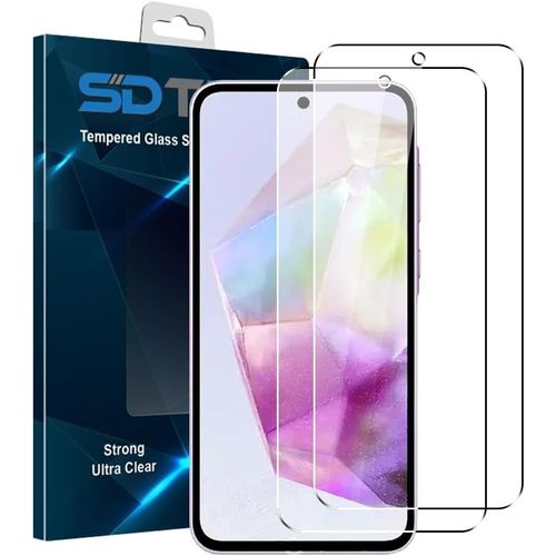 Kalanka-*2 Pack Protection Écran Pour Samsung Galaxy A36 Verre Trempé Résistant Aux Éraflures Glass Screen Protector Vitre Tempered Film Protecteur