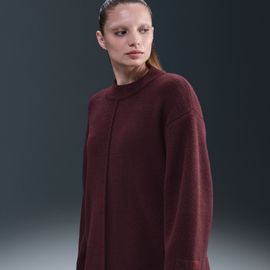 Pull À Col Ras-Du-Cou Nike Pour Femme - Rouge