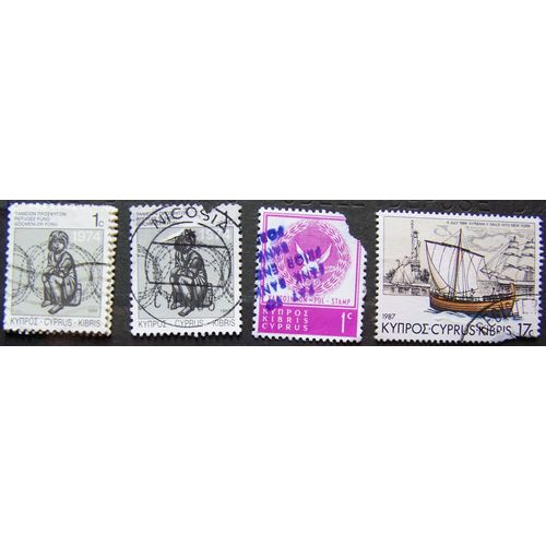 4 Timbres De Chypre