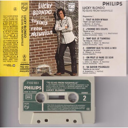 Lucky Blondo Rare Cassette K7 Audio Tape