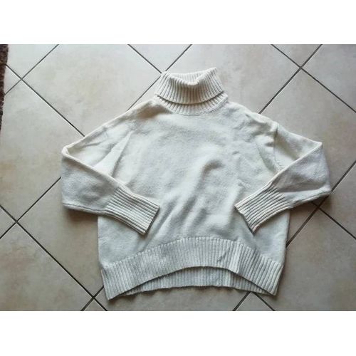 Pull H&m Col Roulé Court Idéal L.