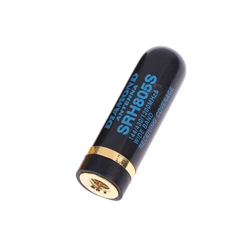 SRH805S antenne double bande UHF + VHF SMA mâle/SMA femelle/BNC à Gain élevé pour Baofeng UV-5R UV-82 Kenwood TK3107 2107 TYT ICOM Radio SMA Male