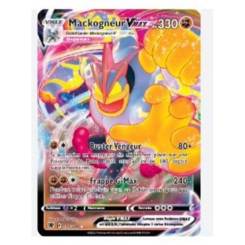 Pokemon Mackogneur Vmax 073 / 189 Set Astres Radieux