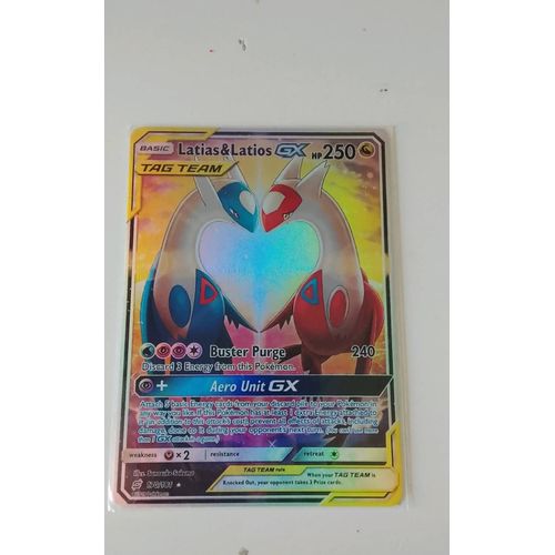 Carte Pokémon Latias & Latios Gx Hp250