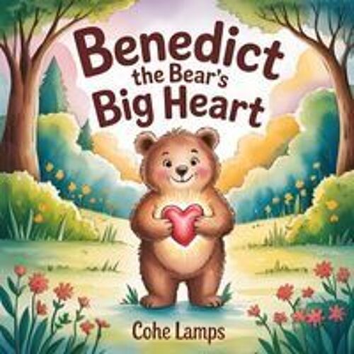 Benedict The Bear's Big Heart Paperback Book By Cohe Lamps