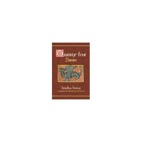 Twenty-Five Poems Paperback Book By Sedulius Scottus