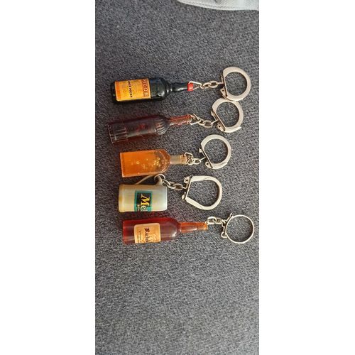 Lot De 5 Porte Clés