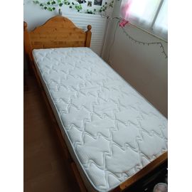 Lit Enfant Pin Massif Coeur Creusé