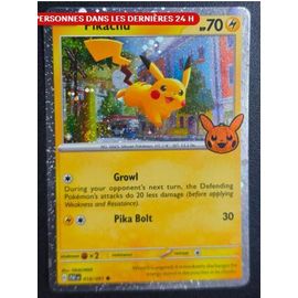 Pokémon Pikachu Trick Or Trade Halloween Stamp 018 / 091 Holo