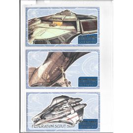 Star Trek : Insurrection Trading Card Complete Schematics Chase Cards Set S-1 ( U.S.S. Enterprise ), S-2 ( Core Dump ) , S-3 ( Federation Scout Ship ), S-4, S-5, S-6, S-7, S-8 & S-9 (Skybox, 1998)