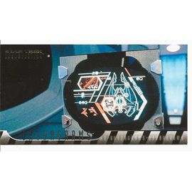 Star Trek : Insurrection Trading Card Okudagrams Chase Card Ok-4 ( Son'A Ship'S Systems Display )