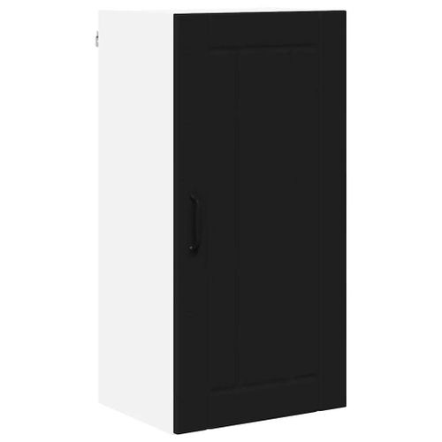 vidaXL Meuble mural de cuisine Noir 40 x 31 x 80 cm Bois d'ingénierie