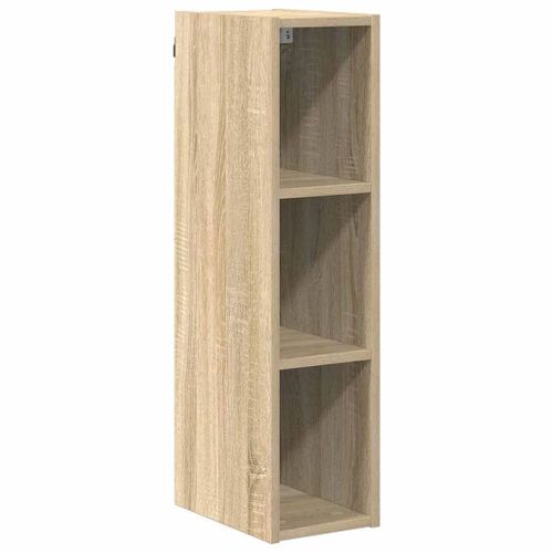 vidaXL Armoire suspendue Riga Chêne Sonoma 20 x 29,5 x 80 cm