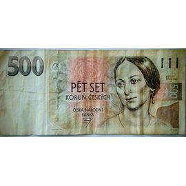 Vente Billet Pet Set Korun Ceskych 500 Encienne 1995
