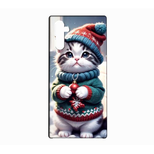 Coque Pour Galaxy S25 Chaton De Noel 10035