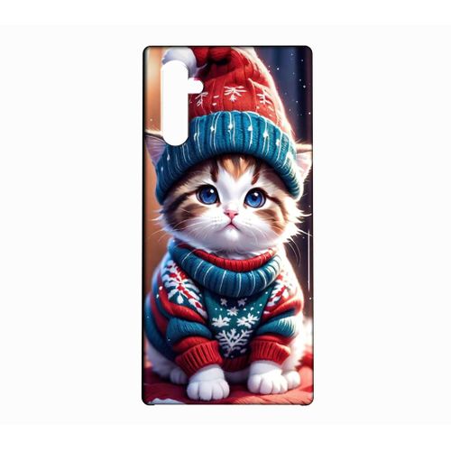 Coque Pour Galaxy S25 Chaton De Noel 10034
