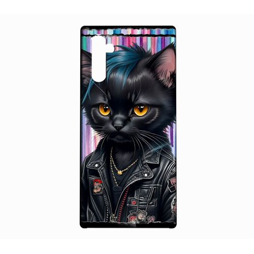Coque Pour Galaxy S25 Chatons Punk Rock 10101