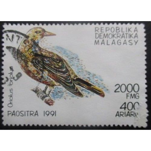 Madagascar N°1030 Oiseau Oblitéré