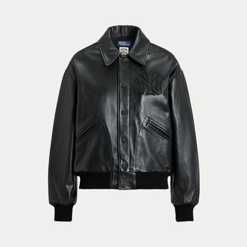 Veste Polo Ralph Lauren Lauren Yankees En Cuir
