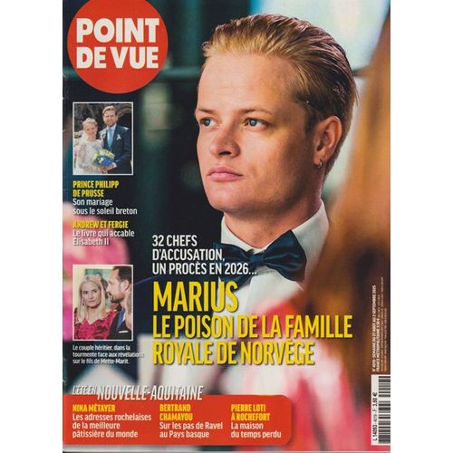 Point De Vue N°4019 Marius Le Poison De La Famille Royale De Norvège