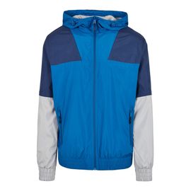 Urban Classics Veste Mi-Saison Marine / Bleu Ciel / Gris
