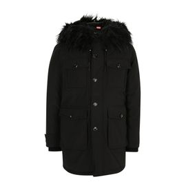 Diesel Manteau Mi-Saison 'w-Jorgy' Noir