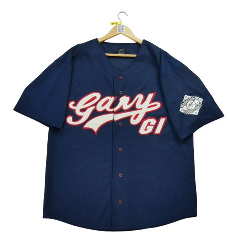 Reconditionné - Maillot Homme Mlb Indiana Baseball - Taille Xl - Homme - Marine