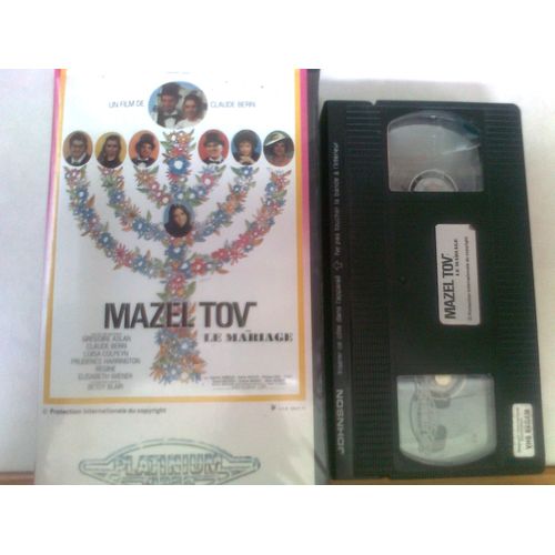 Cassette Vidéo Vhs - Mazel Tov, Le Mariage - Claude Berri