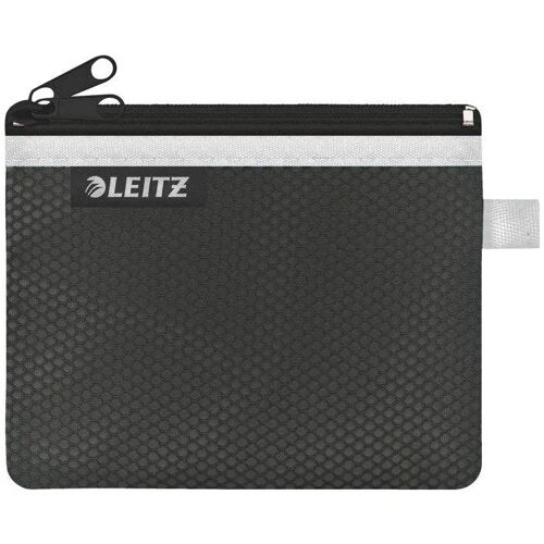 Trousse à crayons - Leitz - WOW - Nylon lavable - Petit format - Noir