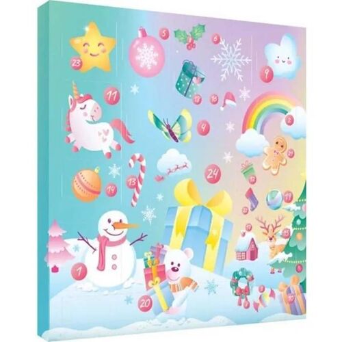 Calendrier de l'Avent Enfant - MES-BIJOUX.FR - 24 surprises - Bracelets, barrettes, stylo, gommes, stickers...