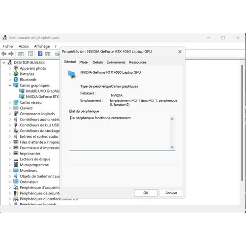 MSI Katana 15 B12VFK-638XFR 15.6" Intel Core i7-12650H (12ème génération) - Ram 24 Go - SSD 512 Go - NVIDIA GeForce RTX 4060