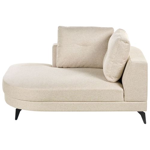 Chaise Longue Marum Lin Beige Clair