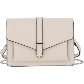 Petit Sac Double Bandoulières Chaîne A Magnétique - Sacoche Rigide Similicuir - Sac Ville Soirée Mariage - Chic Minimal