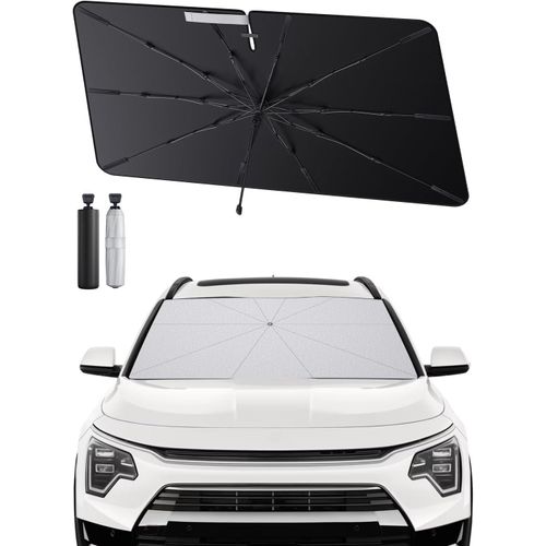 Compatible Avec Kia Niro 2016-2025 Parasol Pare-Brise Pliable Pour Voitures, Protection Uv Pour Parasols De Voiture Pare Soleil Voiture Pare Brise Avant Kia Niro Accessoires[Z262]