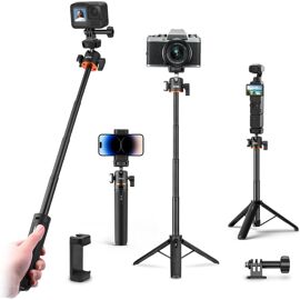 Rallonge Pour Perche à Selfie - 15 Cm, Filetage 1/4", Compatible Trépieds, Appareils Photo Et Stabilisateurs - 8