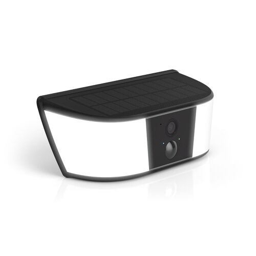 Caméra de surveillance exterieur solaire avec Panneau solaire intégré-ANRAN F3M3 lampe de jardin, compatible Alexa/Google Home