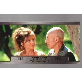 Star Trek : Insurrection Trading Card Relationships Chase Card R-1 ( Anij & Picard )