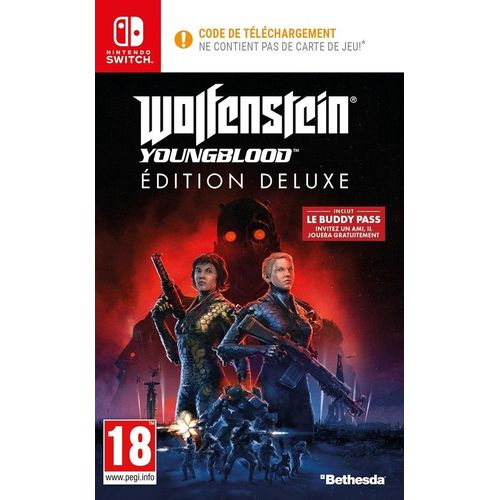 Wolfenstein : Youngblood - Deluxe Edition (Code De Téléchargement Uniquement) Switch