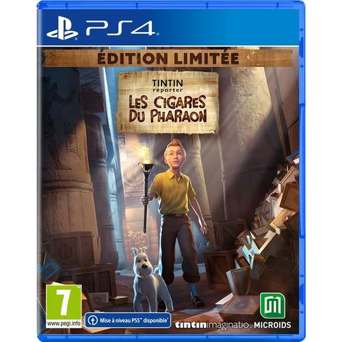 Tintin Reporter : Les Cigares du Pharaon Édition Limitée PS4