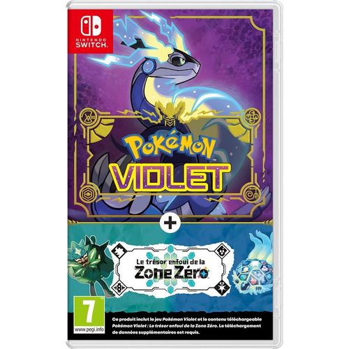 Pack Pokémon Violet + Pokémon Violet : Le trésor enfoui de la Zone Zéro Switch