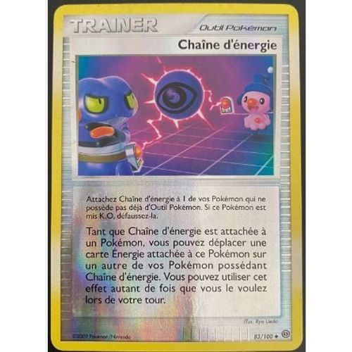 Pokemon Chaine D' Energie 83 / 100 Reverse Diamant & Perle Tempête