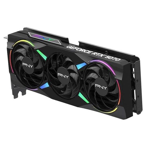PNY GeForce RTX 5070 ARGB EPIC-X RGB OC - Carte graphique - GeForce RTX 5070 - 12 Go GDDR7 - PCIe 5.0 x16 - 3 x DisplayPort, HDMI