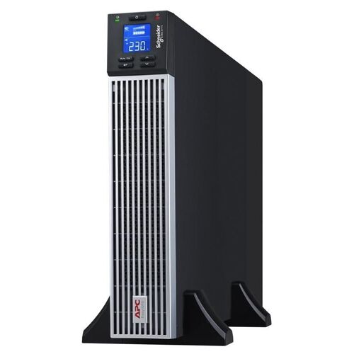 APC Easy UPS On-Line - Onduleur (rack-montable) - CA 230 V - 2700 Watt - 3000 VA - 1 x batterie - Lithium Ion - RS-232, USB - connecteurs de sortie : 7 - 2U - 19" - noir et argent